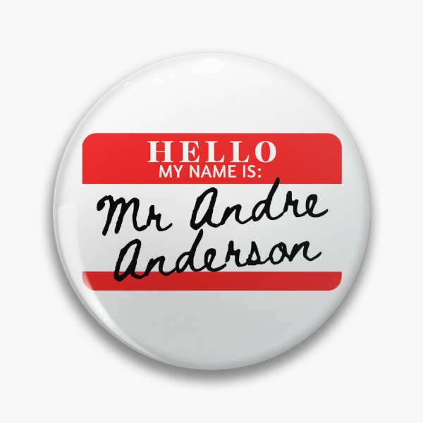 Item preview, Hello, my name is Mr Andre Anderson designed and sold by AdhdPunk.