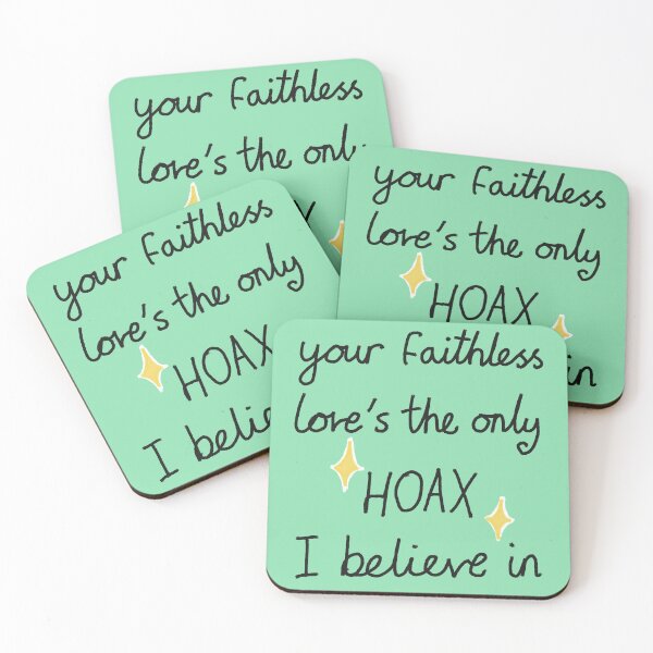 Item preview, Taylor Swift Hoax Lyric Art designed and sold by TheVibingCat.