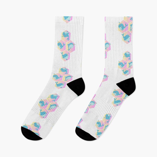Item preview, Cute and Colorful Narwhals designed and sold by kuremureDesign.