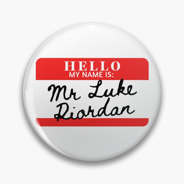 Item preview, Hello, my name is Mr Luke Riordan designed and sold by AdhdPunk.