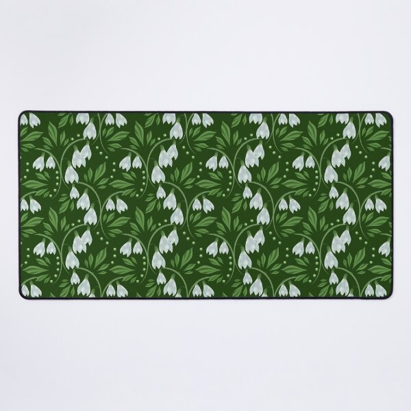 Item preview, Snowdrop Floral - Green designed and sold by JaselviiStudio.