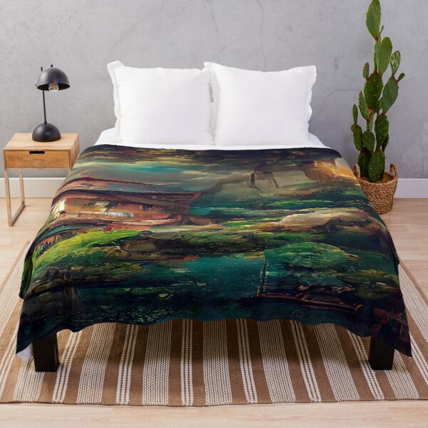 Item preview, Abstract Forest Sunset designed and sold by AceOfTowers.