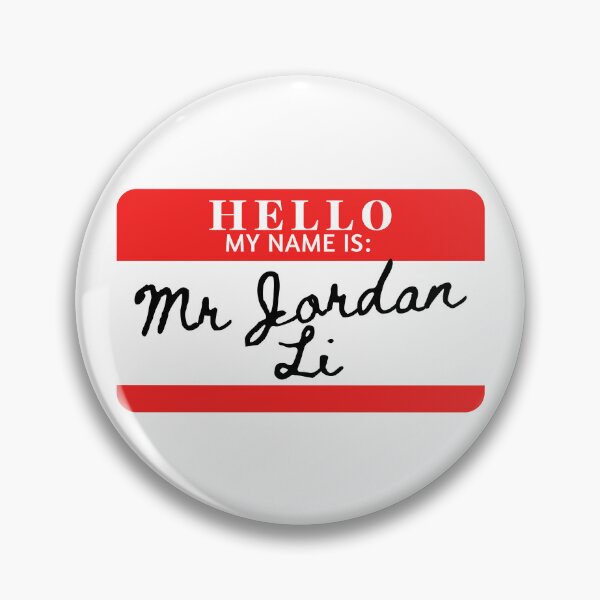 Item preview, Hello, my name is Mr Jordan Li designed and sold by AdhdPunk.