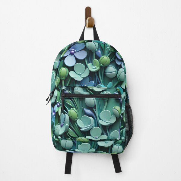 Item preview, Realistic delicate 3D wild flowers - expressive botanical pattern. designed and sold by My-fake-places.