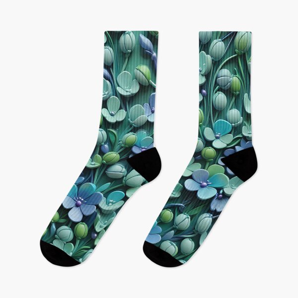 Artikelvorschau, Realistische zarte 3D-Wildblumen – ausdrucksstarkes botanisches Muster. entworfen und verkauft von My-fake-places.