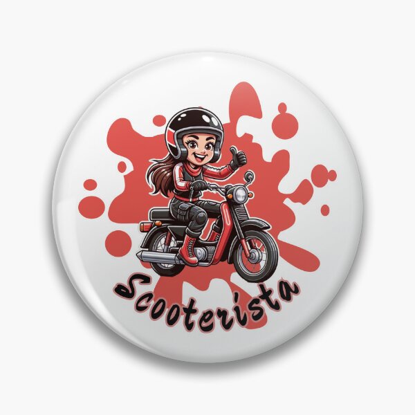 Item preview, Scooter Girl designed and sold by Antianeira.