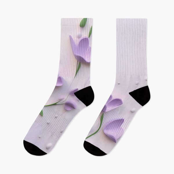 Item preview, Realistic delicate 3D wild flowers - expressive botanical pattern. designed and sold by My-fake-places.