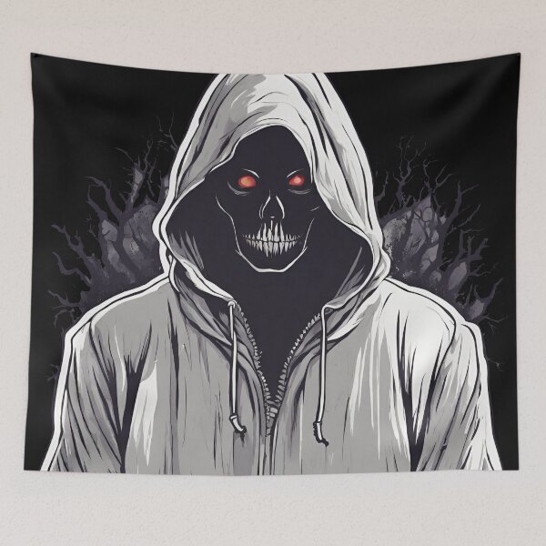 Item preview,  Skull in a hood designed and sold by StyleSketch.