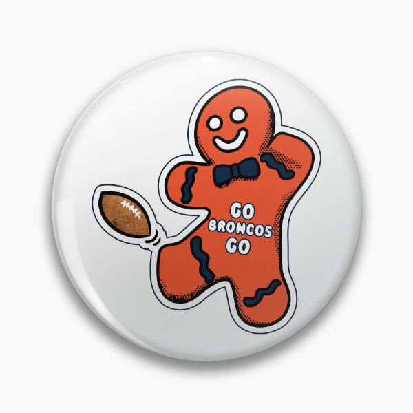 Item preview, Denver Broncos Gingerbread Man designed and sold by John Abernathy.