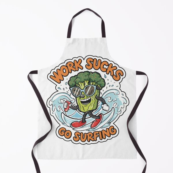 Item preview, work sucks , go surfing ! designed and sold by NebulaWhimsy.