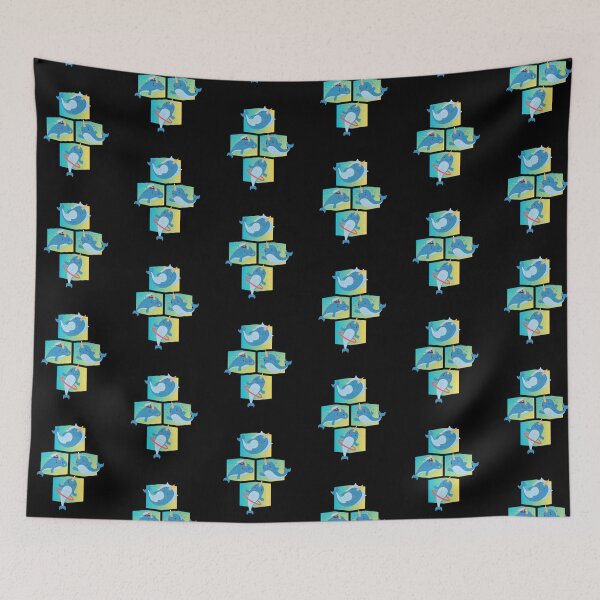 Item preview, Linda y colorida pila de narvales designed and sold by kuremureDesign.