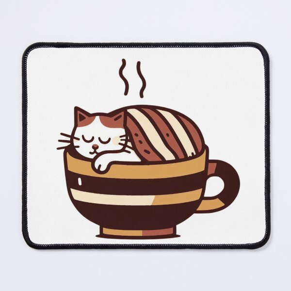 Item preview, Cat and Coffee Cat Cult Lovely Kitty Barista Cats designed and sold by sharon1210.