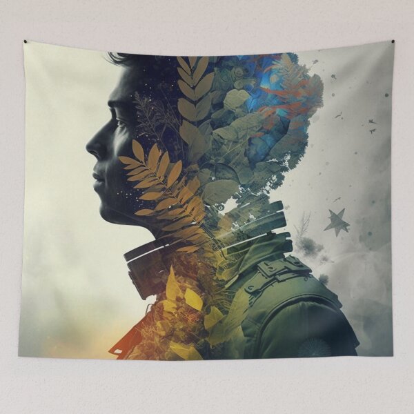 Item preview, Afrofuturism Art designed and sold by MidJourneymen.