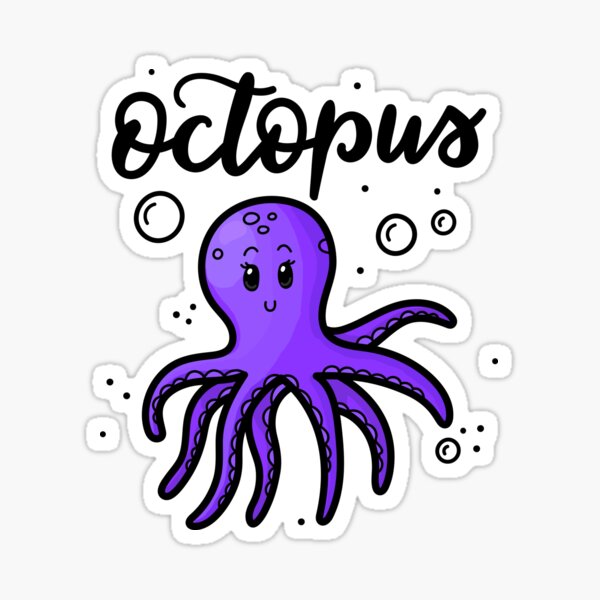 Octopus Sticker