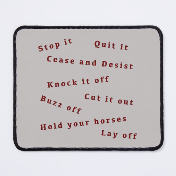 Item preview, Stop it designed and sold by janraydesigns.