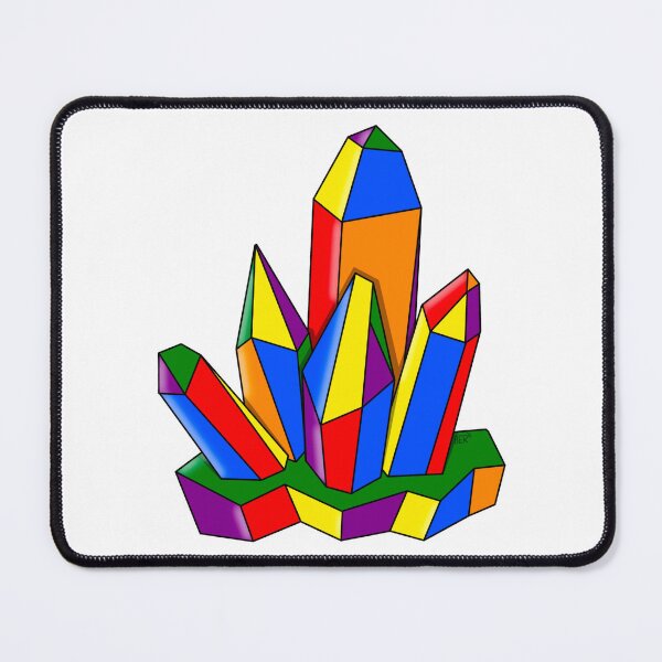 Item preview, Rainbow LGBTQ+ Subtle Pride Crystal Pile designed and sold by SentABear.
