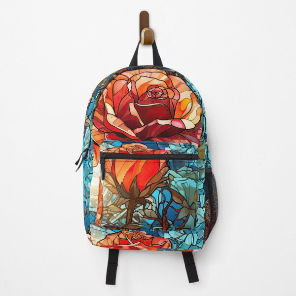 Item preview, Heavenly Roses in Stained Glass designed and sold by Maryanne Chisholm Art & Apparel.