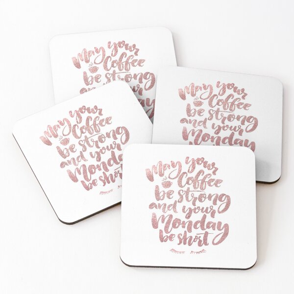 Item preview, May your coffee be strong designed and sold by RoseAesthetic.