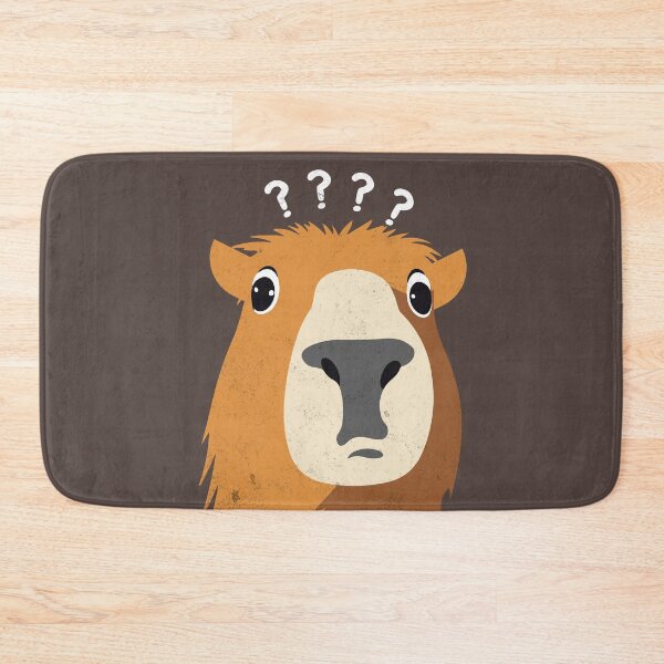 Item preview, What The Capybara! (WTC) - Clueless Capybara Design designed and sold by Sir Meow Meow.
