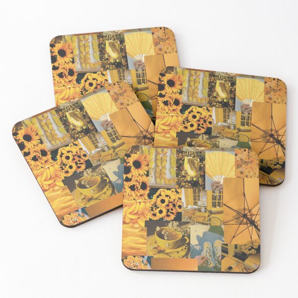 Item preview, sunflower yellow collage designed and sold by hales3204.