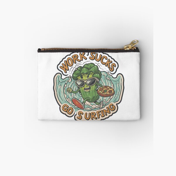 Item preview, work sucks , go surfing ! designed and sold by NebulaWhimsy.