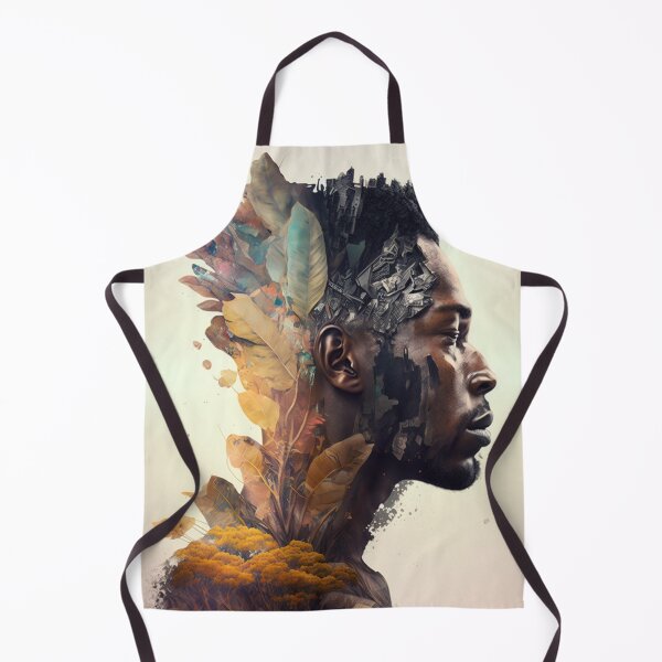 Item preview, Afrofuturism Art designed and sold by MidJourneymen.