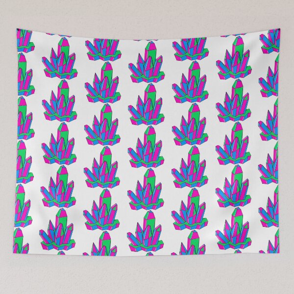 Item preview, Polysexual LGBTQ+ Subtle Pride Crystal Pile designed and sold by SentABear.