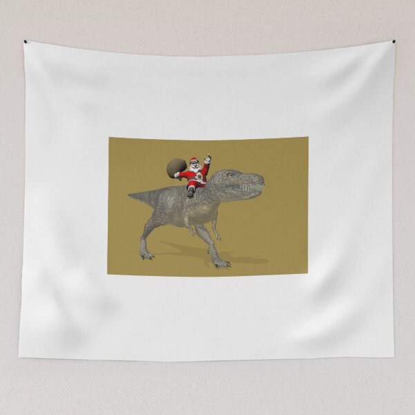 Item preview, Santa Claus Riding A Trex designed and sold by Mythos57.
