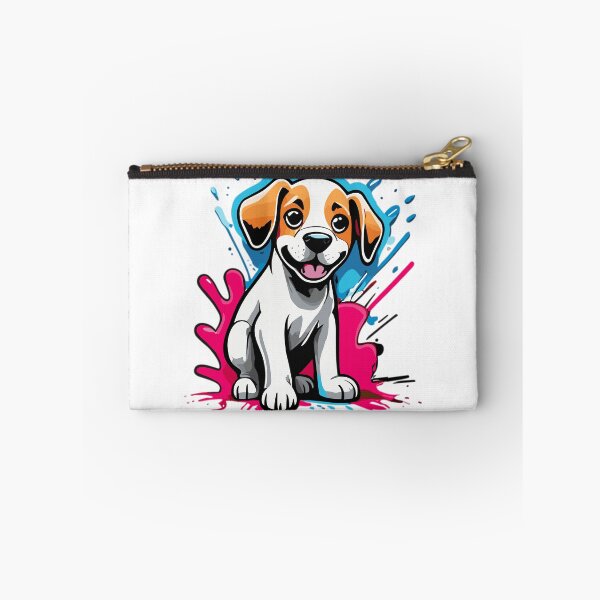 Item preview, Adorable Cute Puppy with a Splash of Graffiti designed and sold by ComputeUnit.