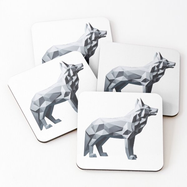 Item preview, Geometric Wolf Elegance designed and sold by MajesticArtPL.