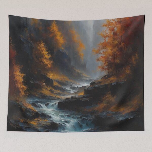 Item preview, Autumn River designed and sold by Golden Morning.