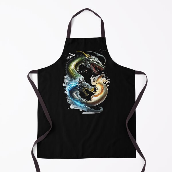 Item preview, Two dragons in flames - mystical dragon image. designed and sold by ReneMM.