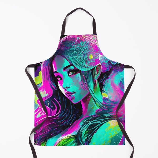 Item preview, Neon Mermaid designed and sold by SilverSunStudio.