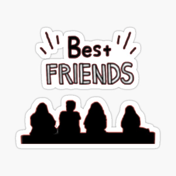 Group Of Friends Stickers for Sale