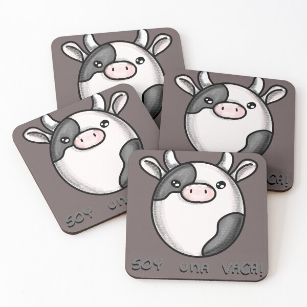 Item preview, I AM A COW. fun Spanish animal quotes designed and sold by La Loca.