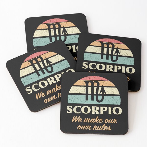 Item preview, Funny Scorpio Zodiac Rules designed and sold by thepixelgarden.