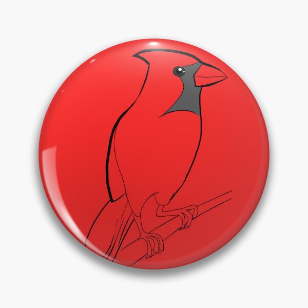 Item preview, Red Cardinal/Northern Cardinal  designed and sold by LunarDoodles.