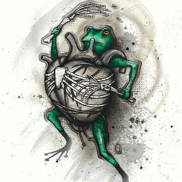 Artwork thumbnail, Frog Beater by A Curious Bestiary