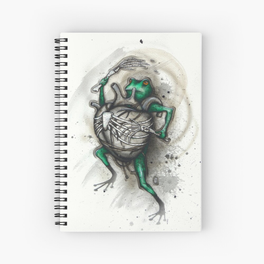 Item preview, Spiral Notebook designed and sold by Firedrake.