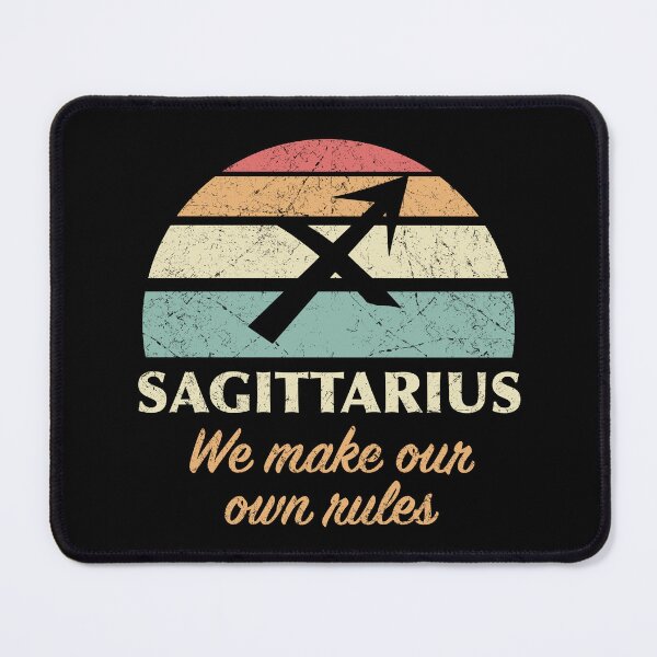 Item preview, Funny Sagittarius Zodiac Rules designed and sold by thepixelgarden.