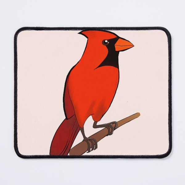 Item preview, Red Cardinal/Northern Cardinal Male designed and sold by LunarDoodles.