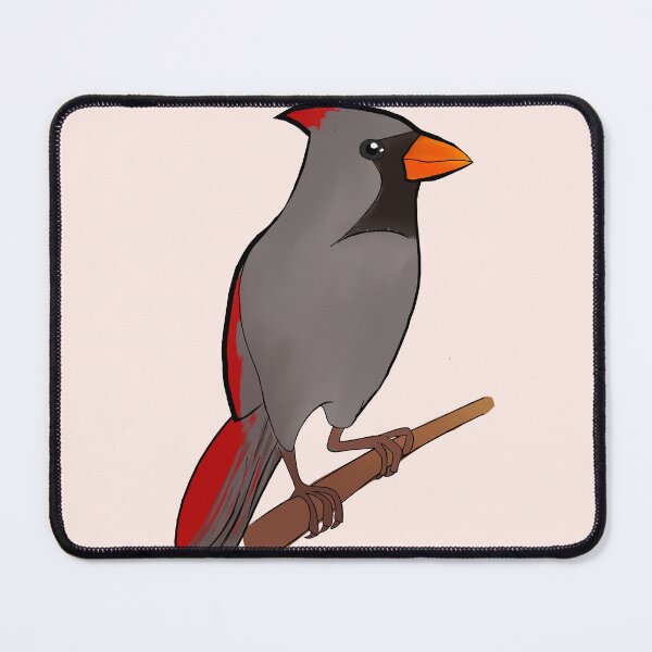 Item preview, Red Cardinal/Northern Cardinal Female designed and sold by LunarDoodles.
