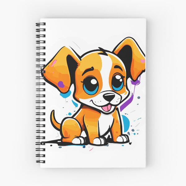 Item preview, Adorable Cute Puppy with a Splash of Graffiti designed and sold by ComputeUnit.