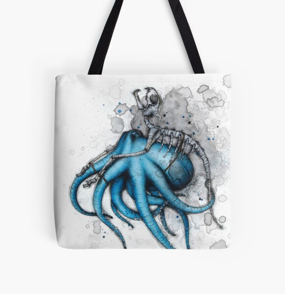 Cat Exoskeleton All Over Print Tote Bag