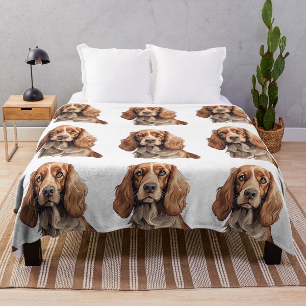 Item preview, Cartoon Artistic Style English Springer Spaniel Dog Puppy Painting Drawing Logo Sticker, wall arts, Art Prints and More designed and sold by Kevin Lou.