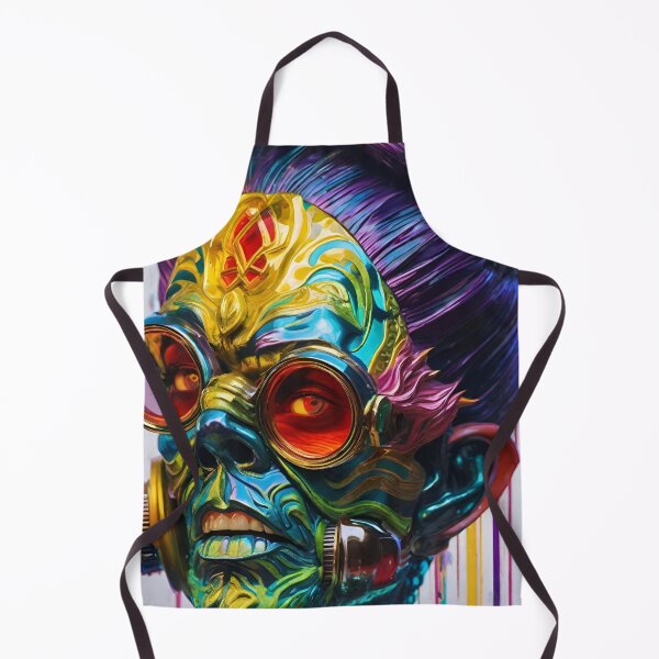 Item preview, Melted psychedelic zombie designed and sold by MatrixTattoo.