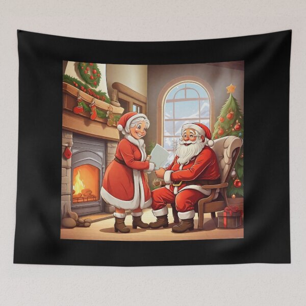 Item preview, Santa Claus and Mrs. Claus designed and sold by ArtCraftLab.