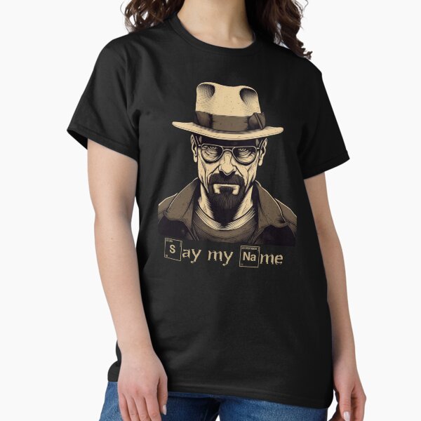 Item preview, Breaking Bad Tshirt, Heisenberg Say My Name Shirt designed and sold by InkThreadsTR.