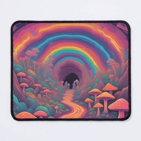 Item preview, Mushroom Rainbow Cave Journey designed and sold by drumweaver.