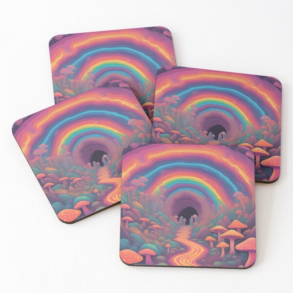 Item preview, Mushroom Rainbow Cave Journey designed and sold by drumweaver.